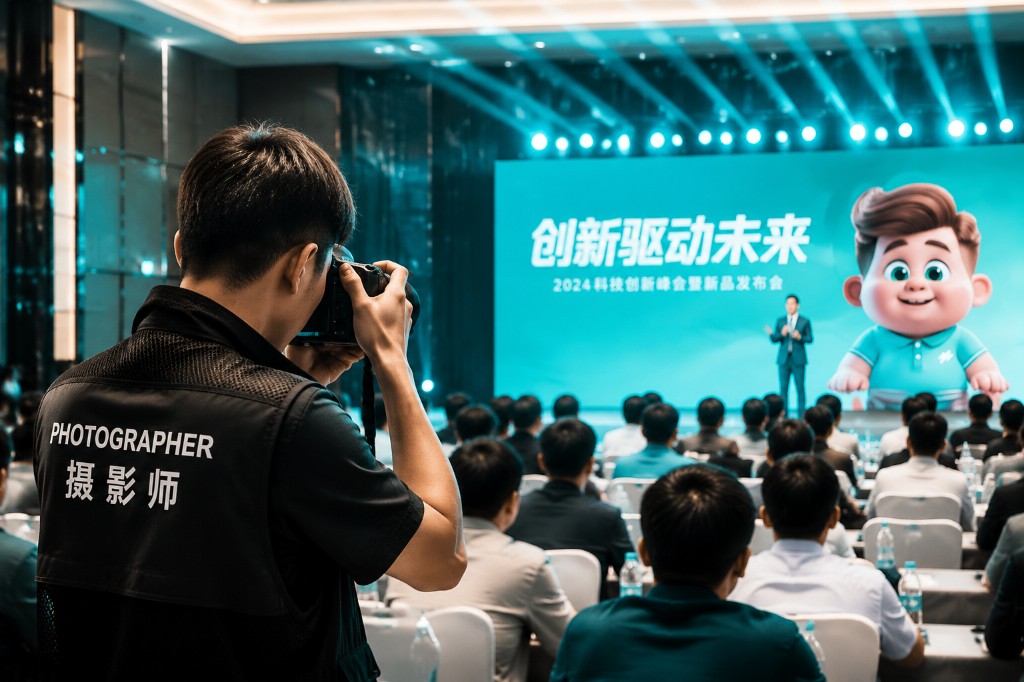 科技创新峰会现场拍摄